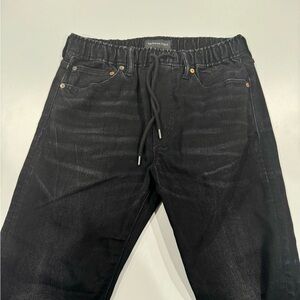 American Eagle Outfitters Men's Black pull on Jeans Airflex + Small